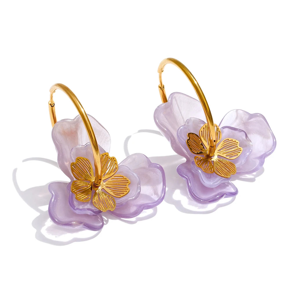 Brinco Lunetta Banhado em Ouro 18K