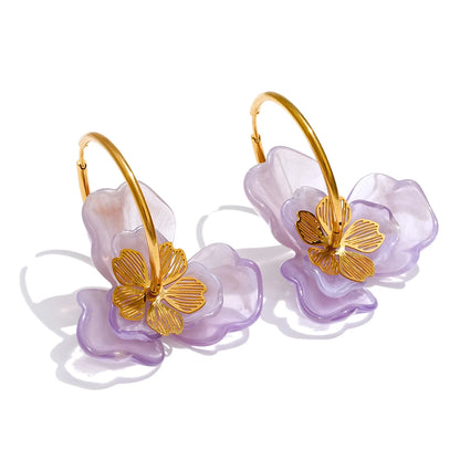 Brinco Lunetta Banhado em Ouro 18K