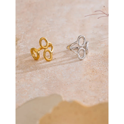 Anel Kalyne Banhado em Ouro 18K