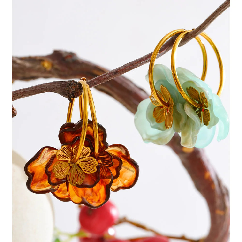 Brinco Lunetta Banhado em Ouro 18K