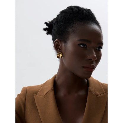 Brinco Aria Banhado em Ouro 18K