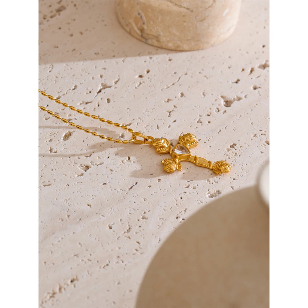 Colar Angra Banhado em Ouro 18K