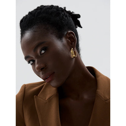 Brinco Tenerezza Banhado em Ouro 18K