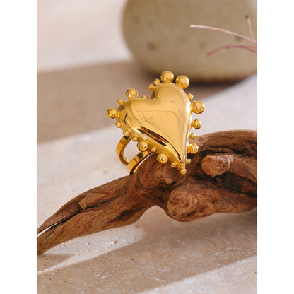 Anel Zorya Banhado em Ouro 18K