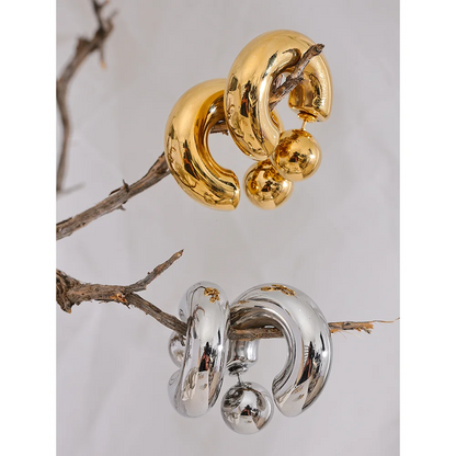 Brinco Ischia Banhado em Ouro 18K