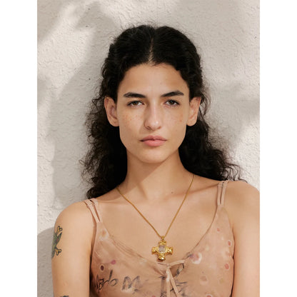 Colar Contessa Banhado em Ouro 18K