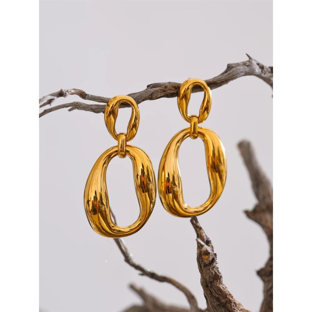 Brinco Fiorenza d’Oro Banhado em Ouro 18K