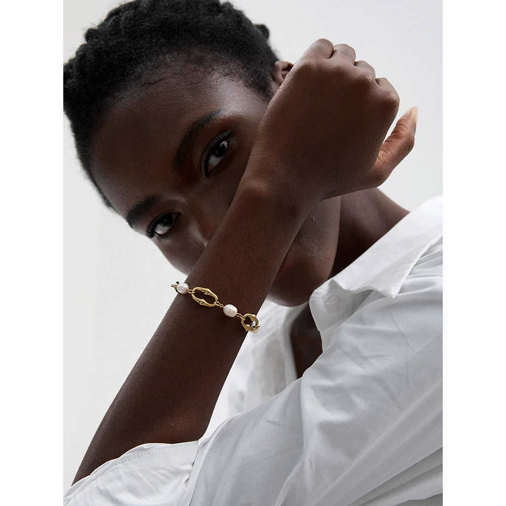 Pulseira Coraline Banhado em Ouro 18K