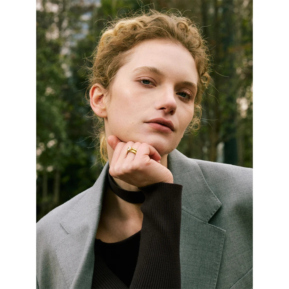 Anel Candence Banhado em Ouro 18K