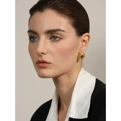 Brinco Fior di Perla Banhado em Ouro 18K