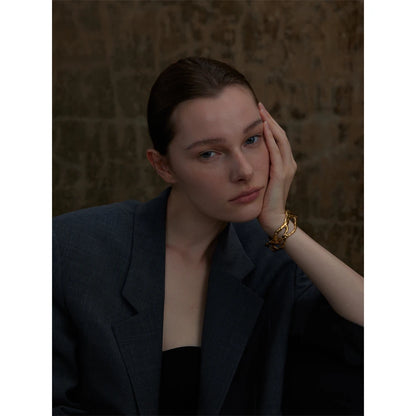 Bracelete Atenas Banhado em Ouro 18K