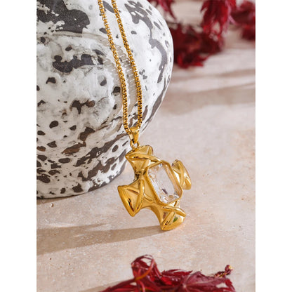 Colar Contessa Banhado em Ouro 18K