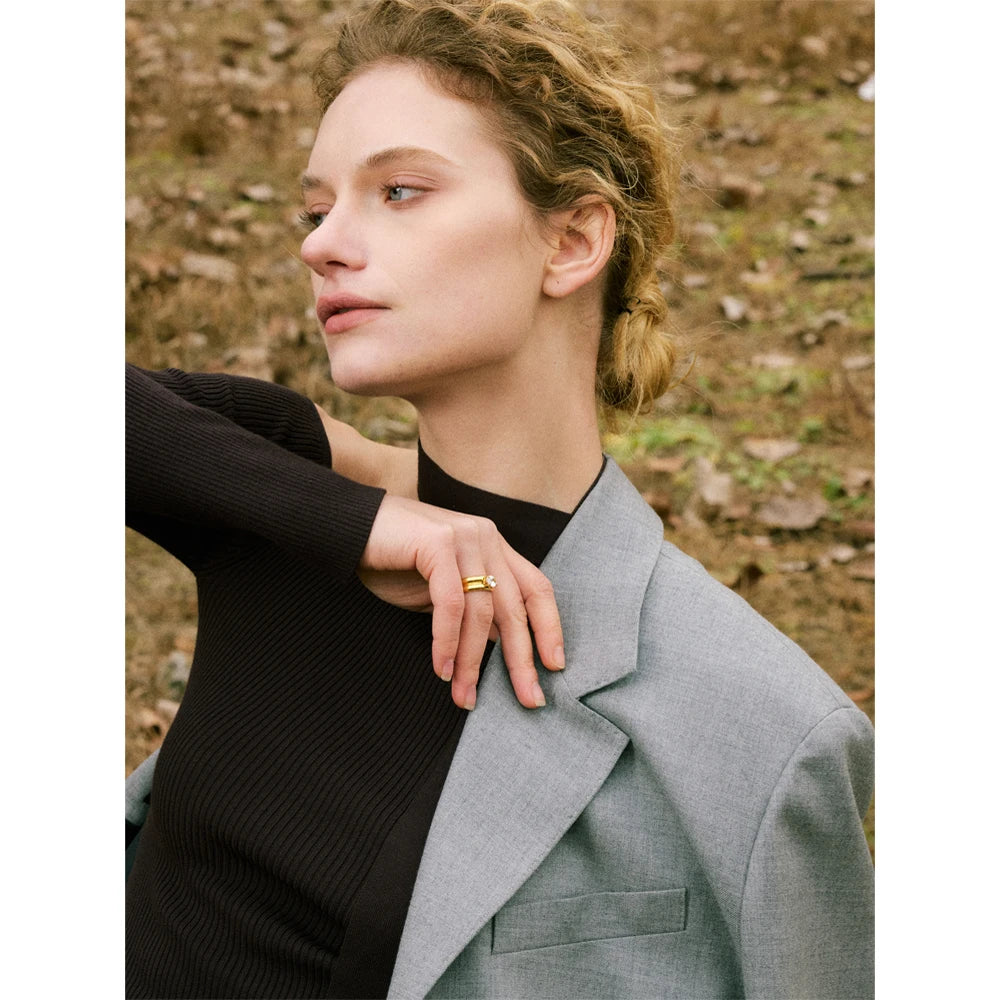 Anel Candence Banhado em Ouro 18K