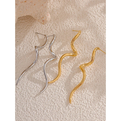 Brinco Luminosità Banhado em Ouro 18K