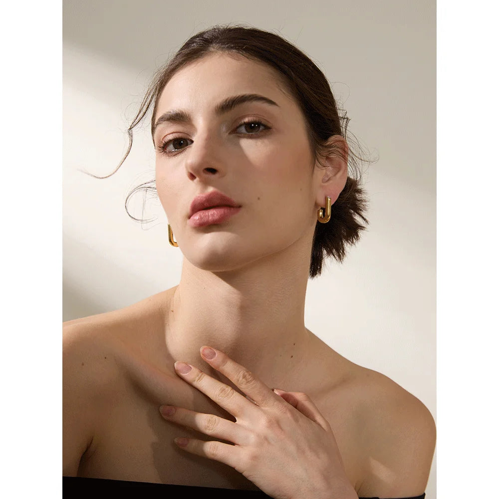 Brinco Emozione Banhado em Ouro 18K