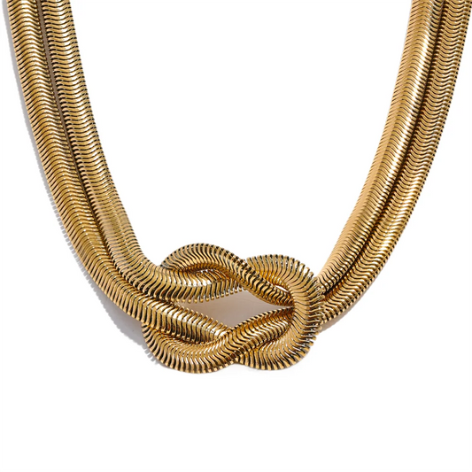 Colar Fynelle Banhado em Ouro 18K