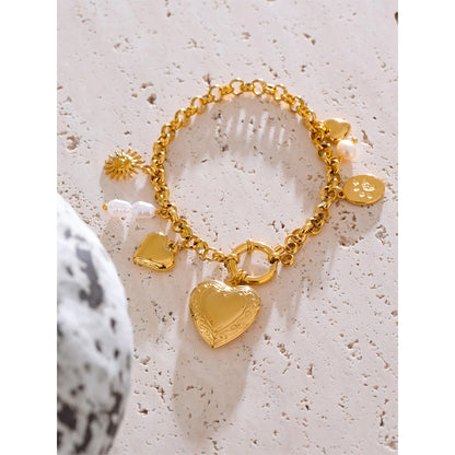 Bracelete Isabela Banhado em Ouro 18K