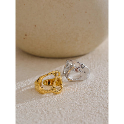 Anel Capri Banhado em Ouro 18K