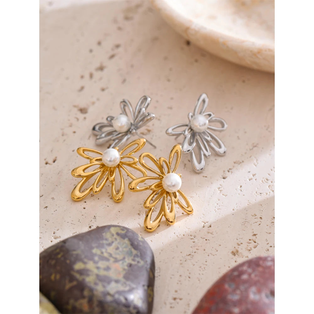 Brinco Senza Banhado em Ouro 18K