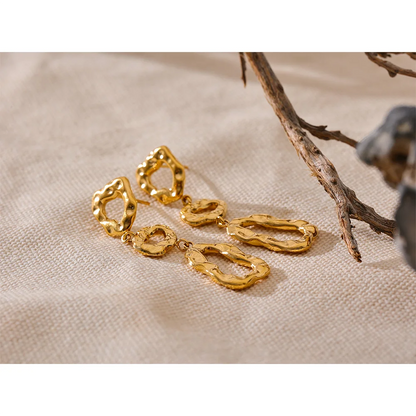 Brinco Prezio Banhado em Ouro 18K