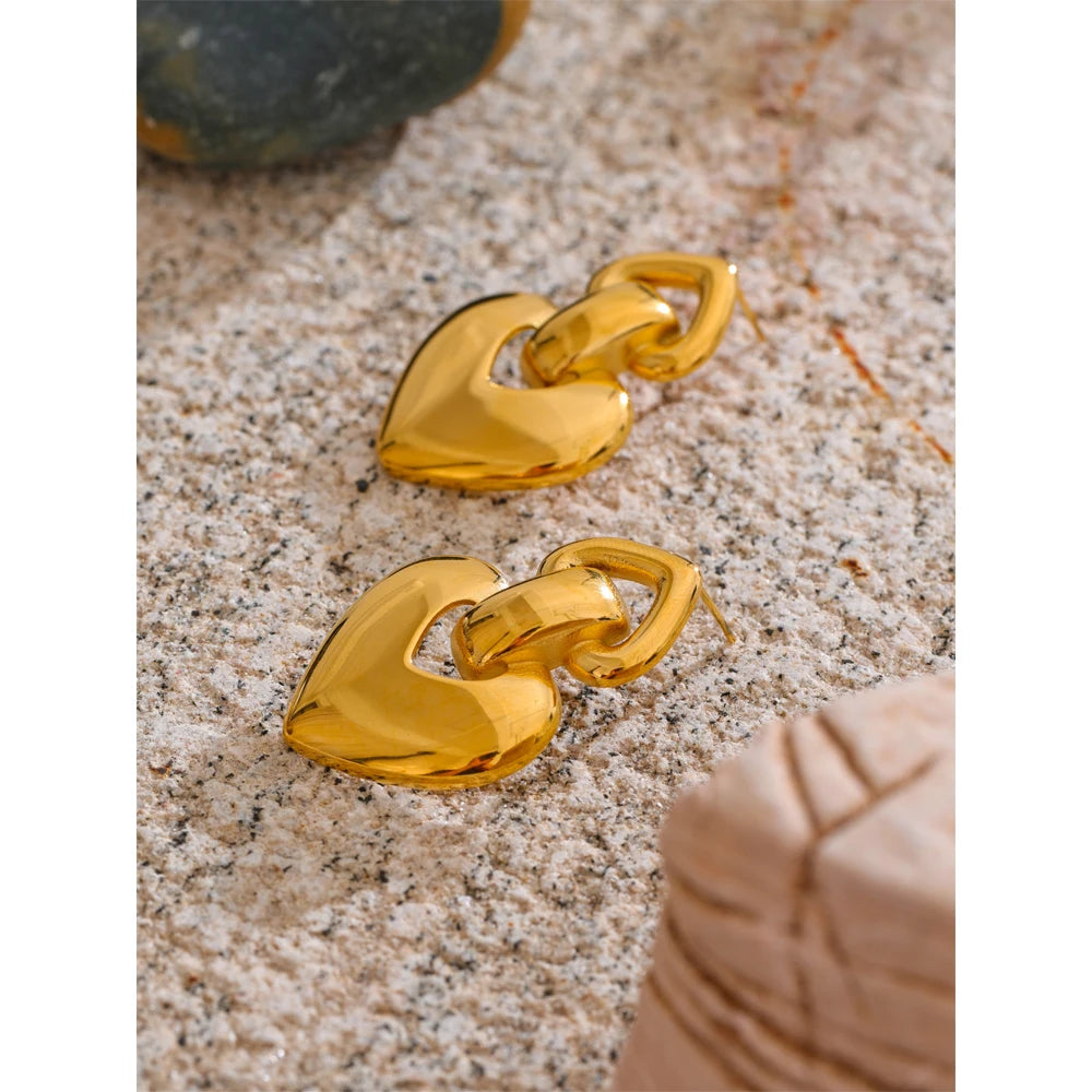 Brinco Carissima Banhado em Ouro 18K