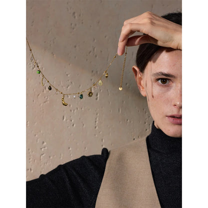 Colar Soléne Banhado em Ouro 18K