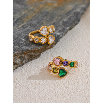 Anel Duna Banhado em Ouro 18K