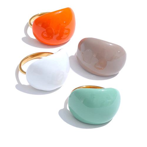 Anel Clarice Banhado em Ouro 18K