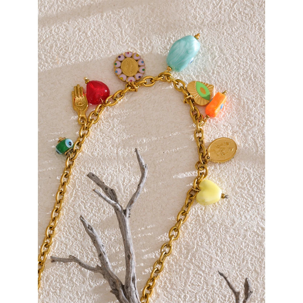 Colar Búzios Banhado em Ouro 18K