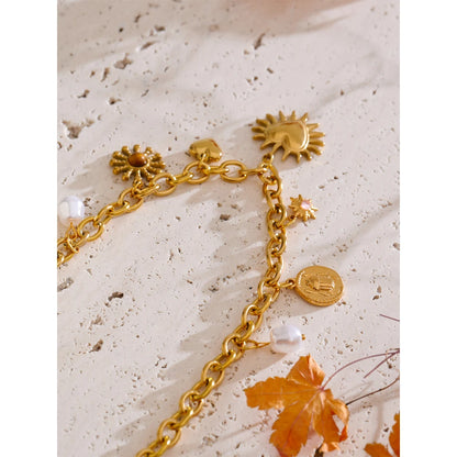 Colar Jericoacoara Banhado em Ouro 18K