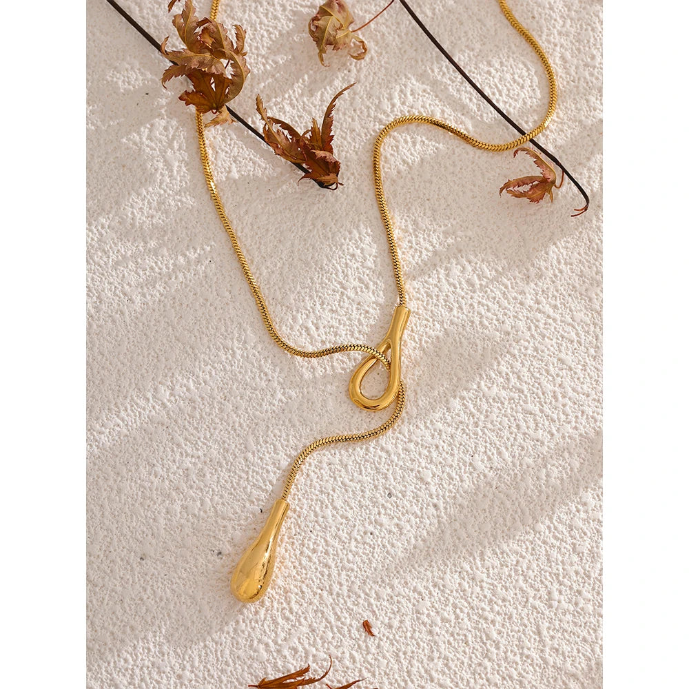 Colar Essence Banhado em Ouro 18K