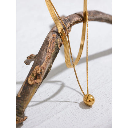 Colar Vita Banhado em Ouro 18K