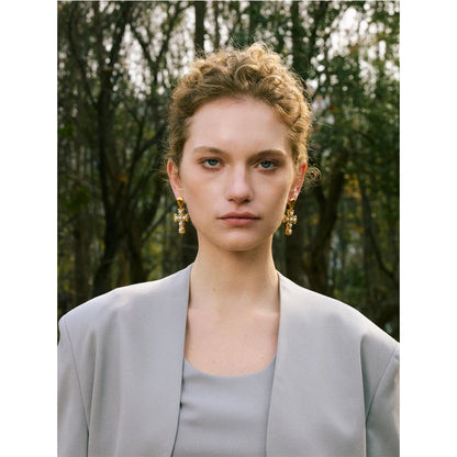 Brinco Lumina Banhado em Ouro 18K