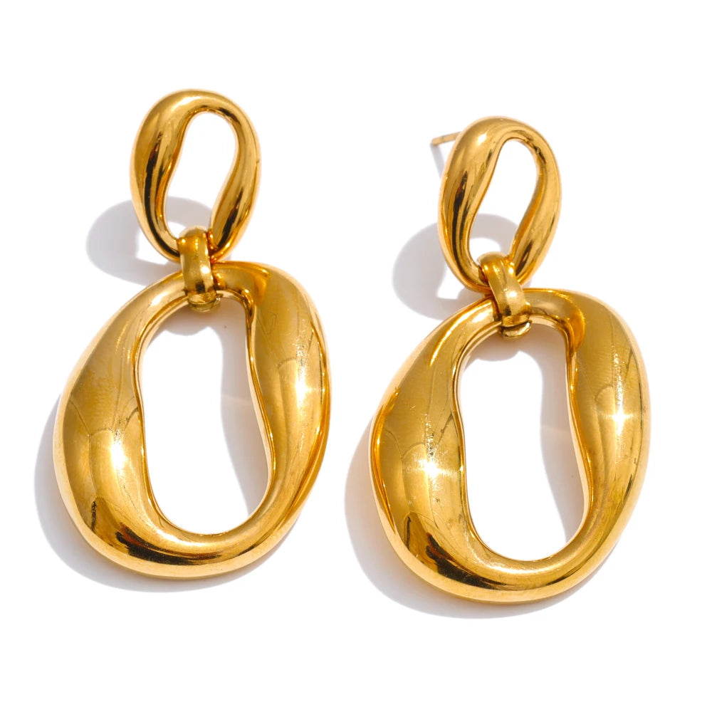 Brinco Fiorenza d’Oro Banhado em Ouro 18K