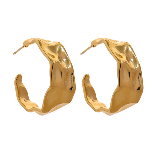 Brinco Tenerezza Banhado em Ouro 18K