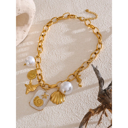 Colar Isolde Banhado em Ouro 18K