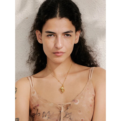 Colar Atlântica Banhado em Ouro 18K