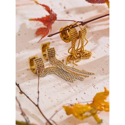 Brinco Delicata Banhado em Ouro 18K