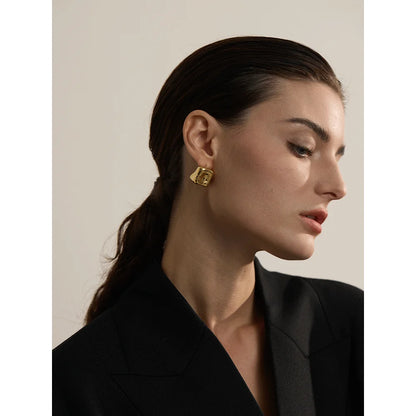 Brinco Vellata Banhado em Ouro 18K