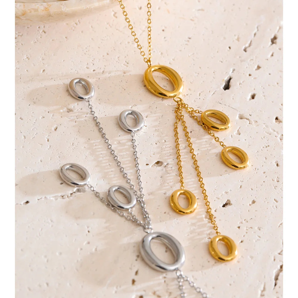 Colar Elegia Banhado em Ouro 18K