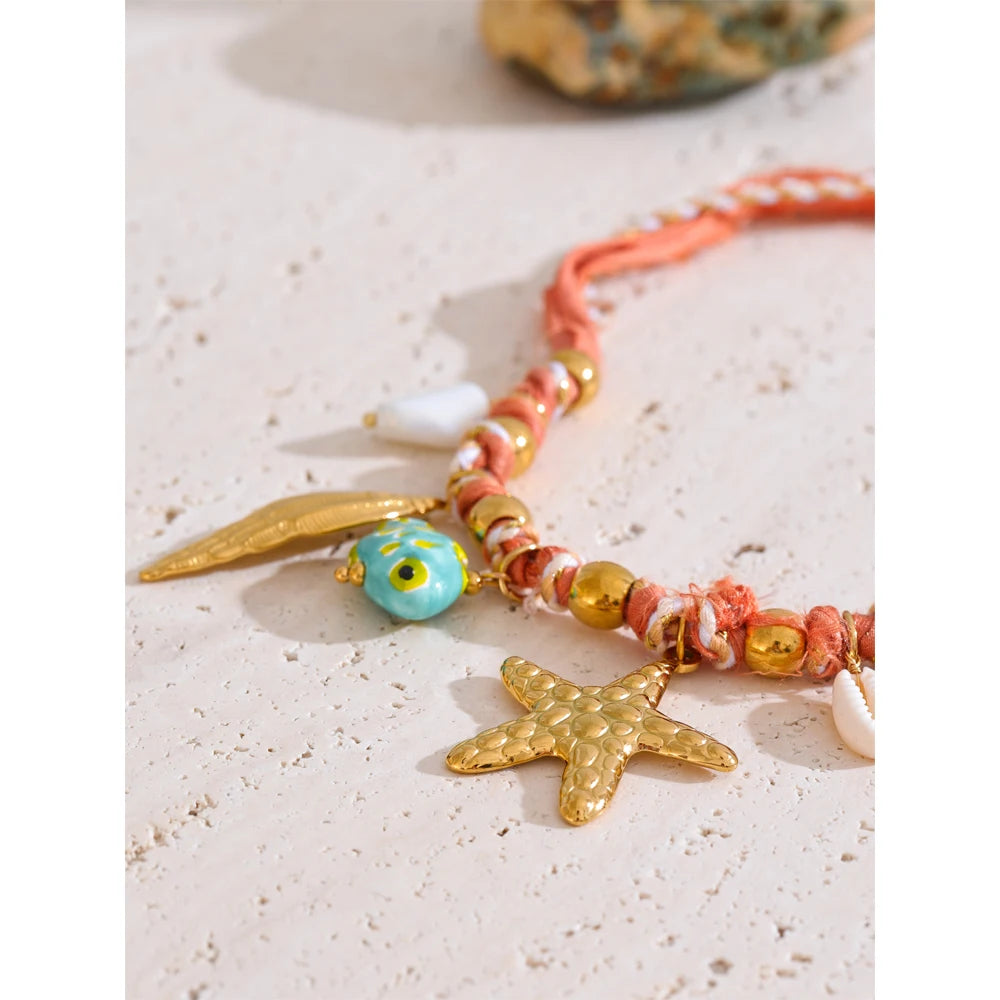 Colar Leblon Banhado em Ouro 18K