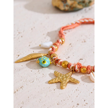 Colar Leblon Banhado em Ouro 18K