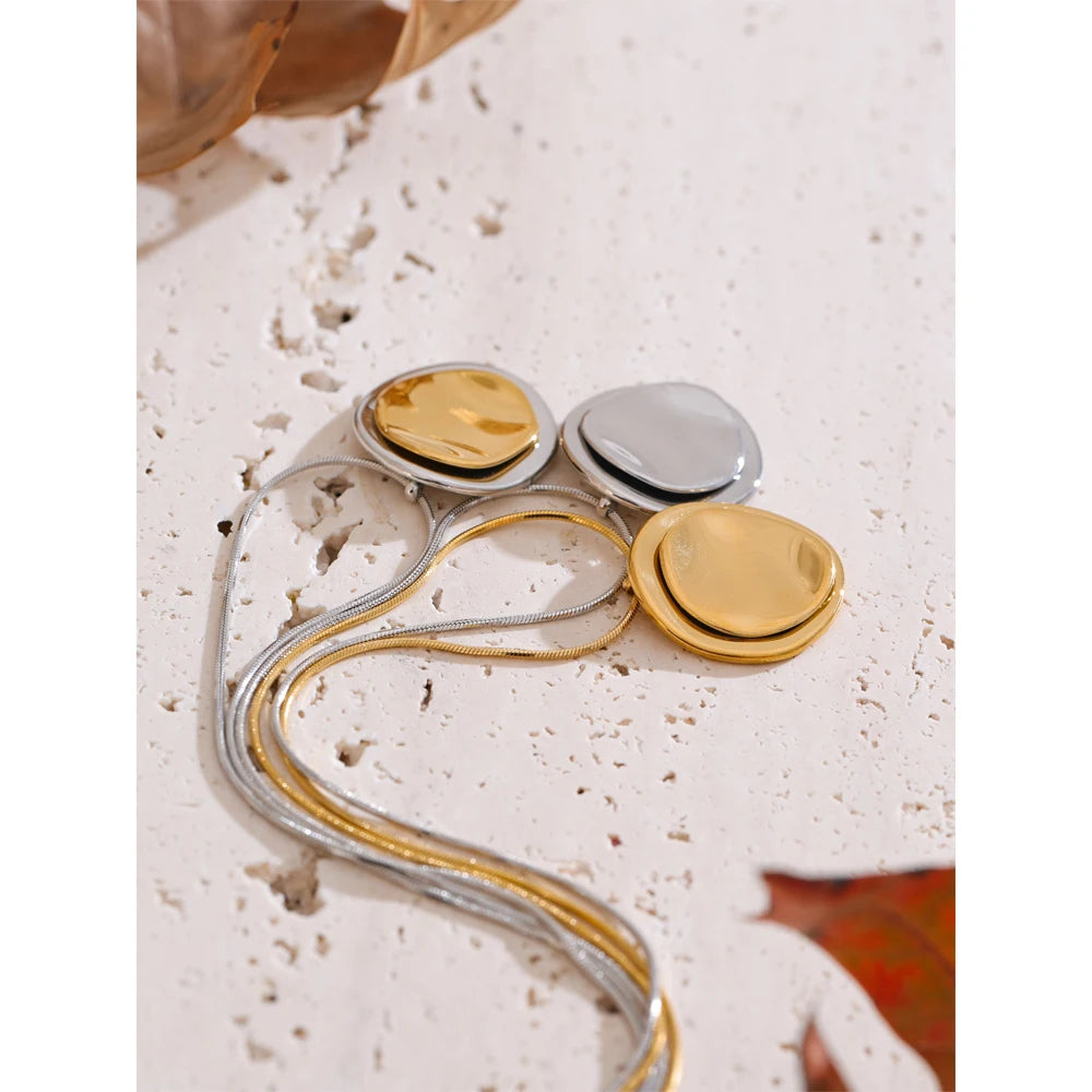 Colar Perla Banhado em Ouro 18K