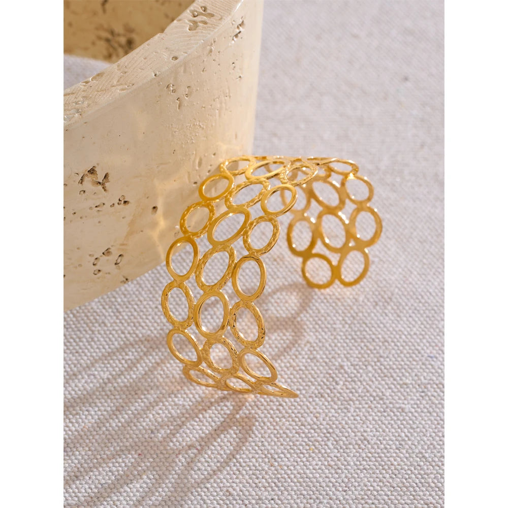 Bracelete Virtude Banhado em Ouro 18K