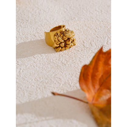 Anel Candence Banhado em Ouro 18K