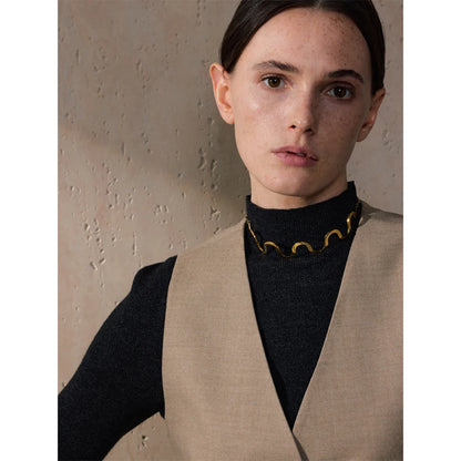 Colar Serelis Banhado em Ouro 18K