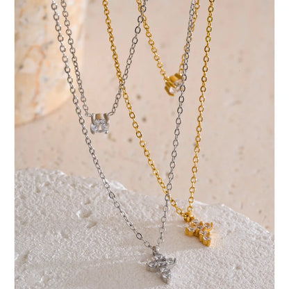 Colar Divinita Banhado em Ouro 18K