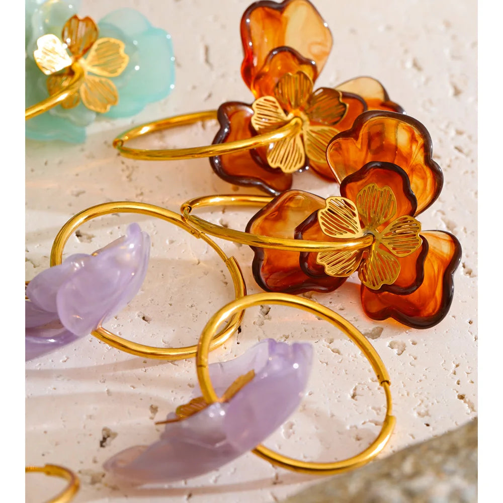 Brinco Lunetta Banhado em Ouro 18K