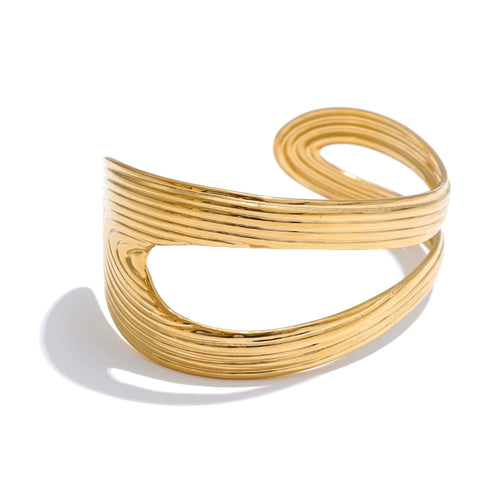 Anel Julia Banhado em Ouro 18K