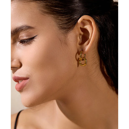 Anel Vivid Banhado em Ouro 18K